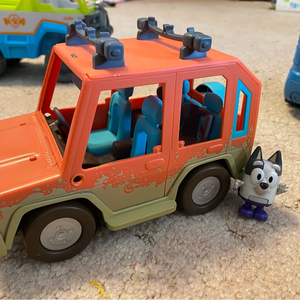 Bluey Beach Jeep